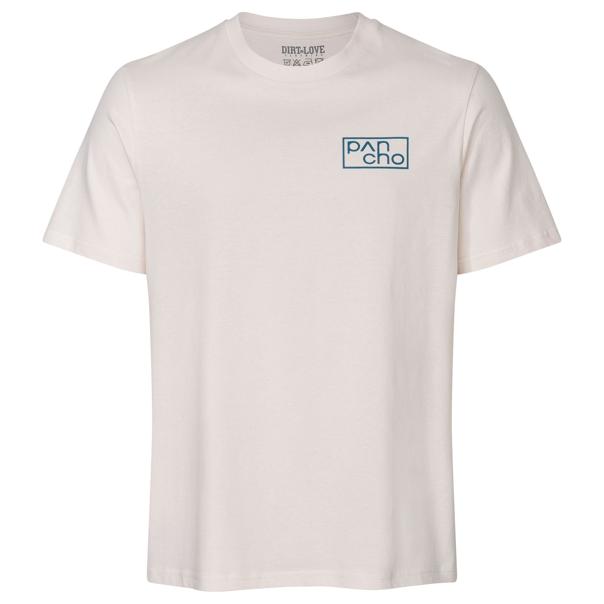 Panchowheels-Panchowheels x Dirt Love T-Shirt "Surf the Trail", creme_PWBE30_