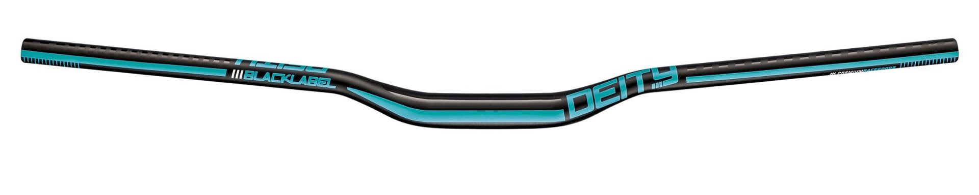 Deity-Deity Lenker, Blacklabel, Alu, 31,8mm, Rise 25mm, Turquoise_26-BLK25-TQ_