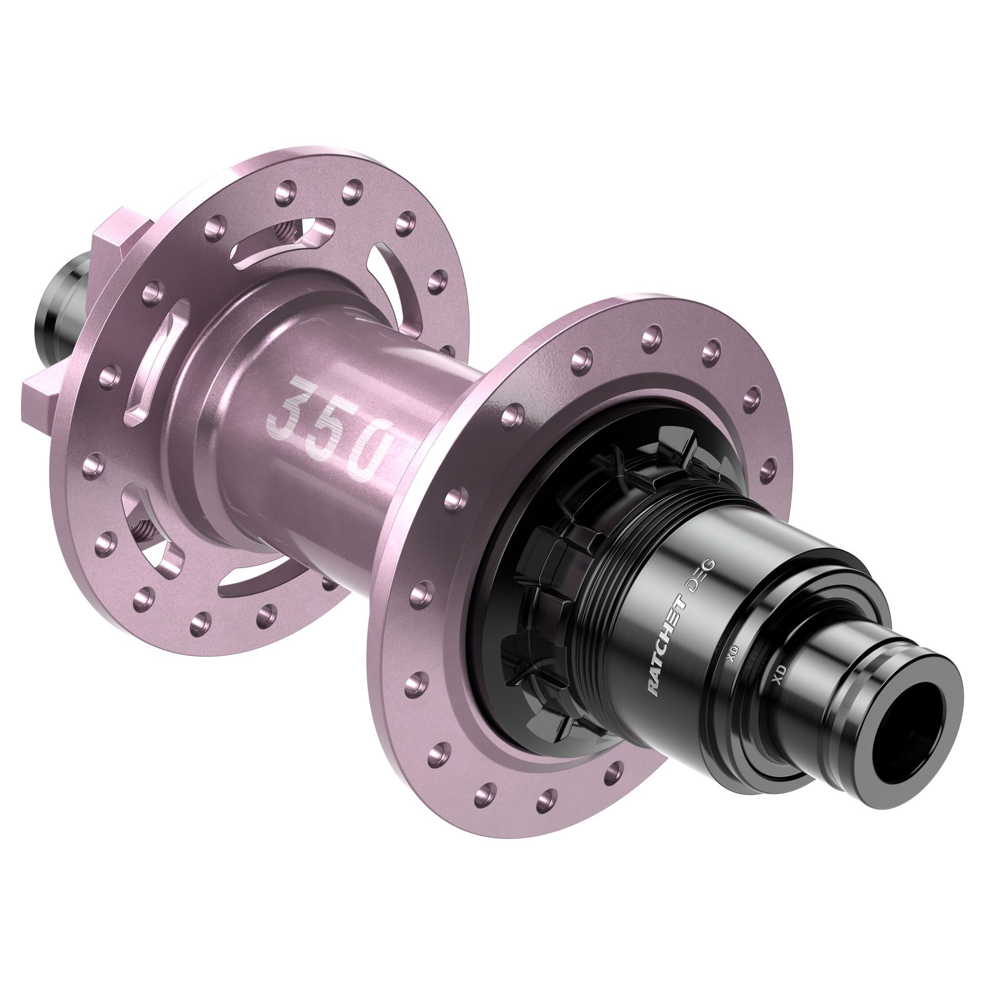 DT Swiss-DT Swiss HR-Nabe, 350, 6 Loch, 32 Loch, 148/12mm Boost, Sram XD, pink, _70718086_