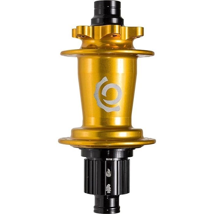 Industry Nine HR-Nabe Hydra Classic, 6 Loch, 32 Loch, gold, 148/12mm Boost,  - Shimano MicroSpline