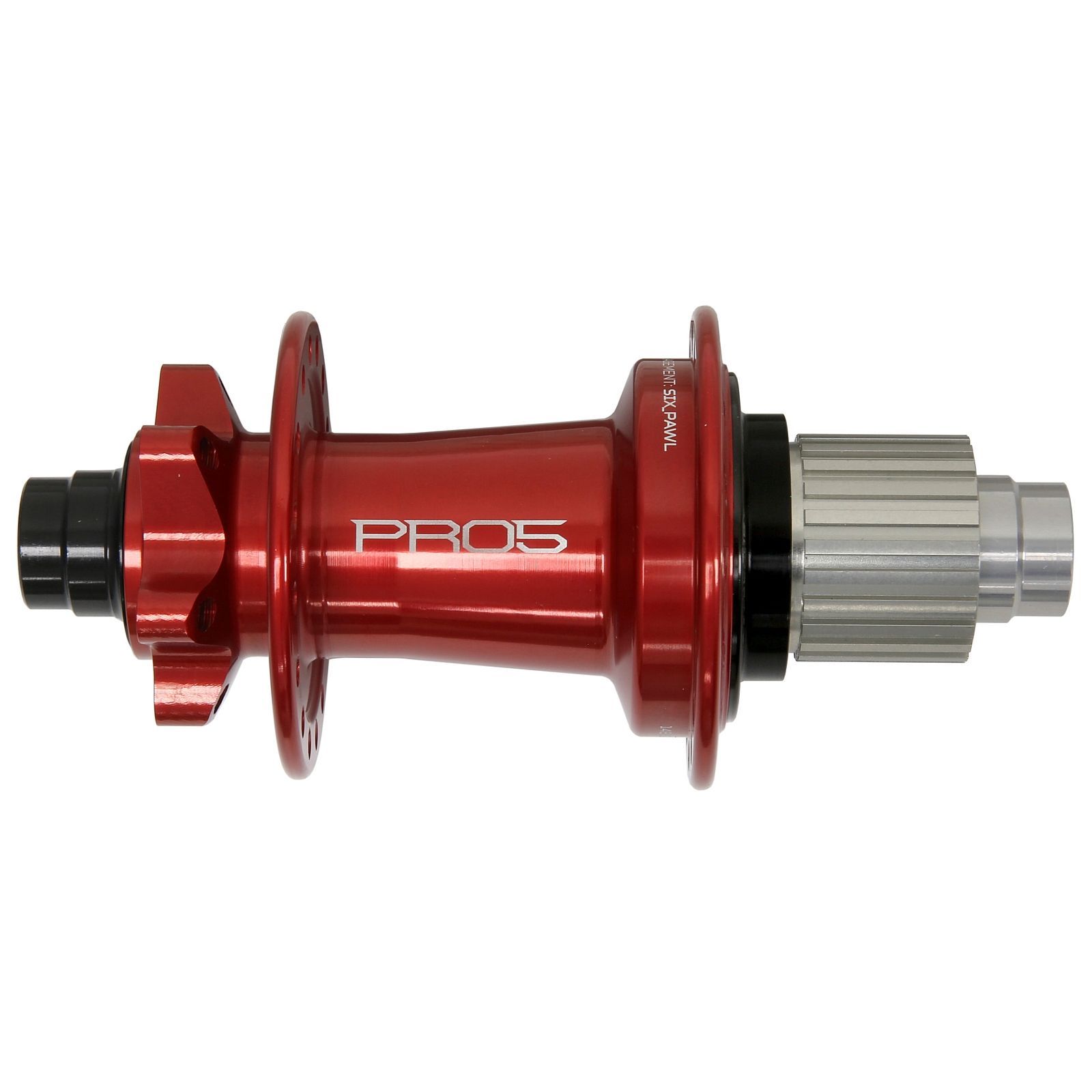 Hope-Hope HR-Nabe Pro 5, 6 Loch, 32 Loch, rot, 148/12mm Boost, _RHP532R148MS_