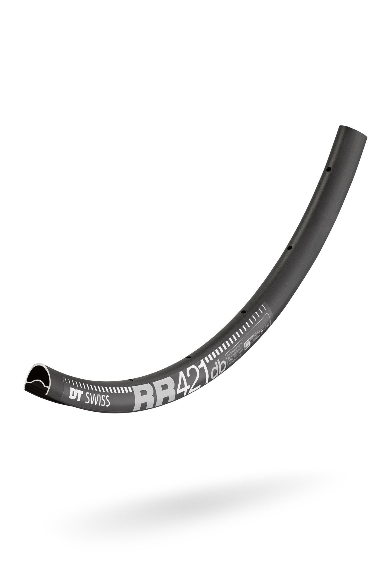 DT Swiss-DT Swiss Felge, RR 421 asymetrisch disc 700c, schwarz, 24 Loch_RDRR42CDPW24SA5224_