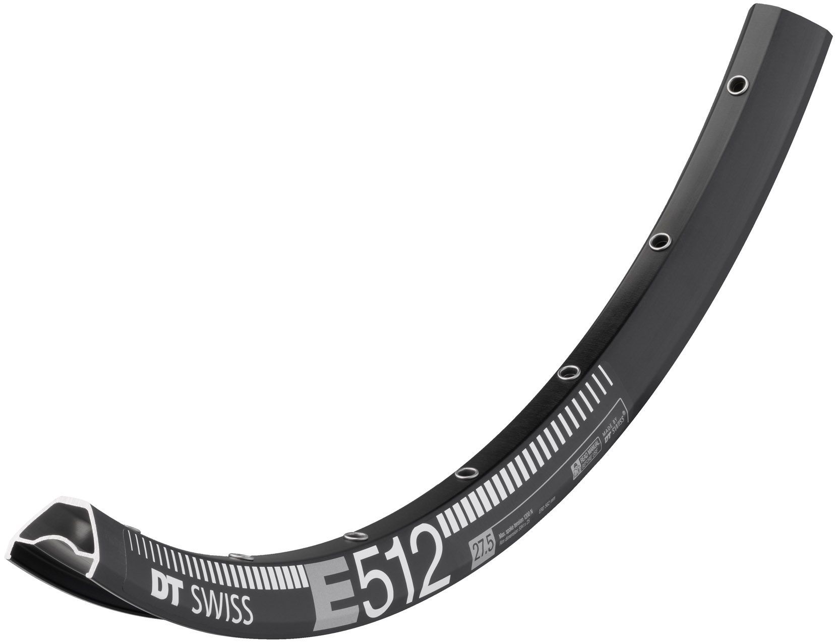 DT Swiss Felge, E 512 27.5, schwarz