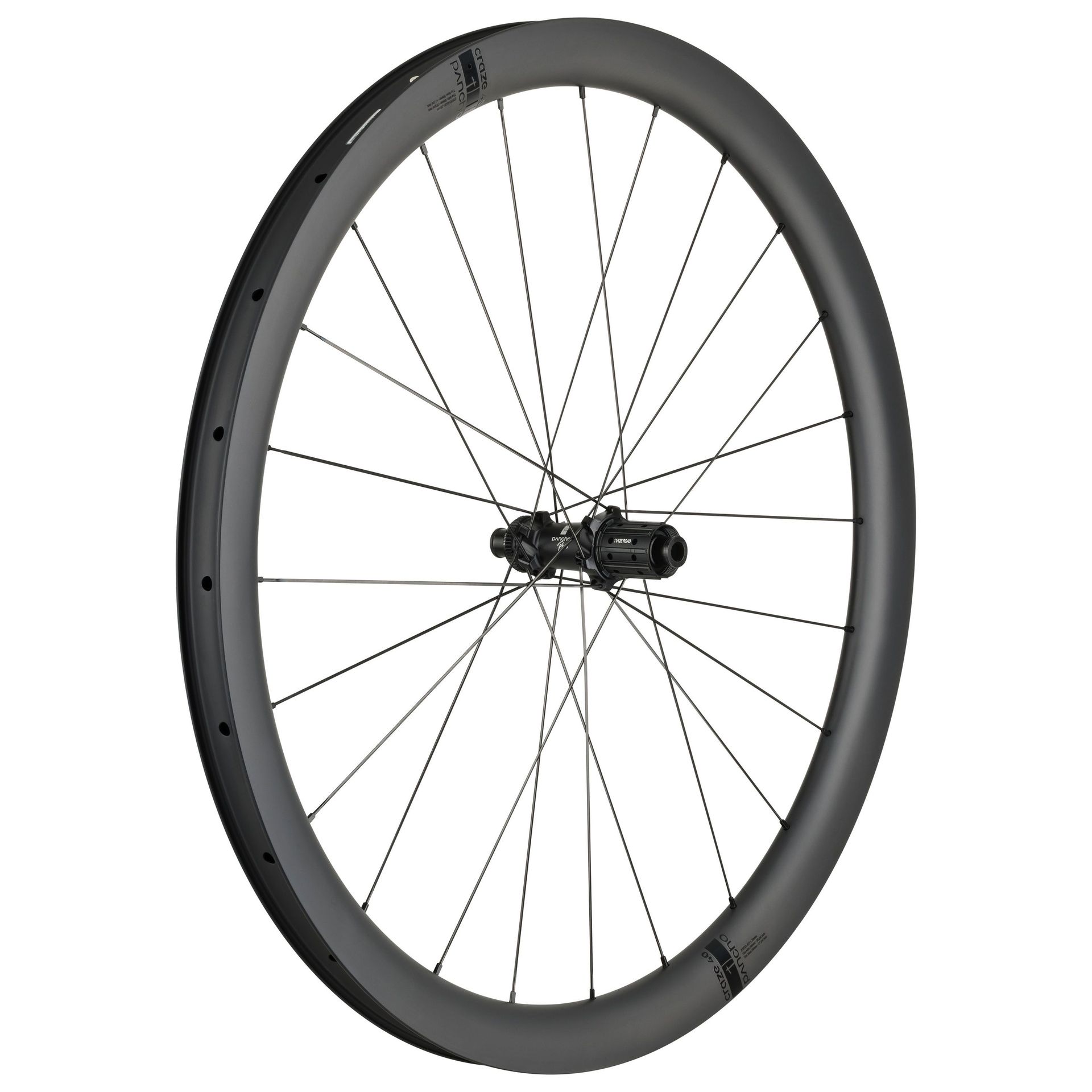 Panchowheels-Panchowheels Hinterrad Craze 40 Carbon 700c / Pancho Nabe Centerlock, 142/12mm, _PW445-HRCLXDR14212_