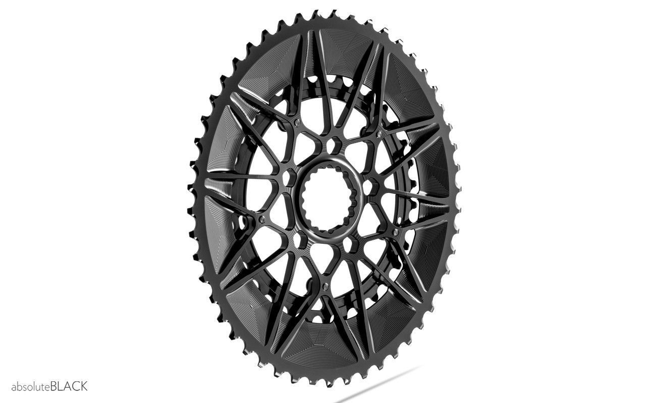 Absolute Black-Absolute Black Direct Mount Kettenblatt, Road SpideRing 2X für Cannondale,_ROVCN_