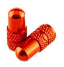 Deity Presta Ventil Kappen, Orange