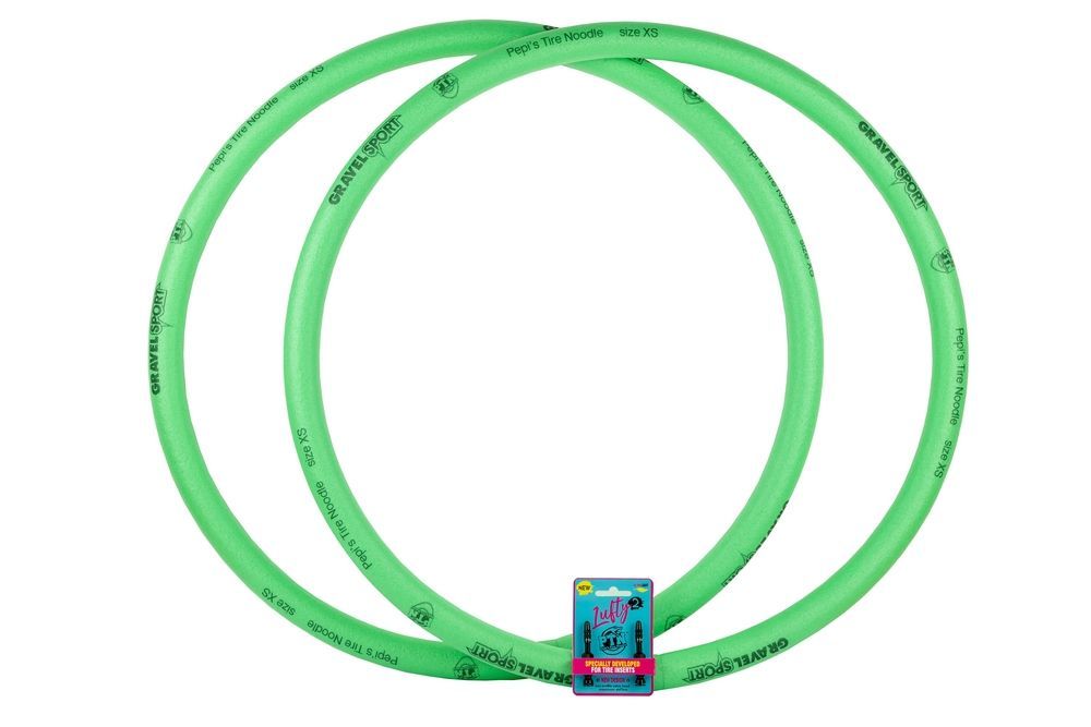 PTN Pepi´s Tire Noodle-Pepi´s Tire Noodle, Gravel Sport - 2 Stk. inkl. 60mm Lufty Ventilen, XS, 700C_GRA007_