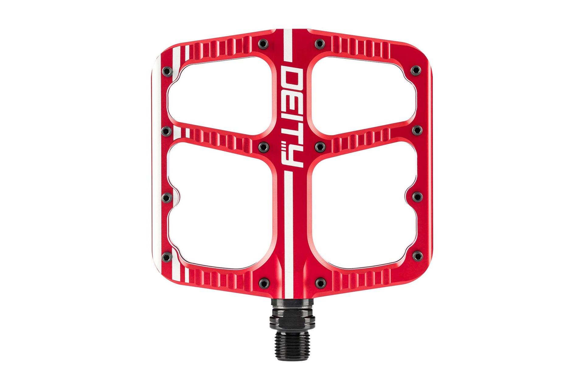 Deity Pedal, Flat Track, Red