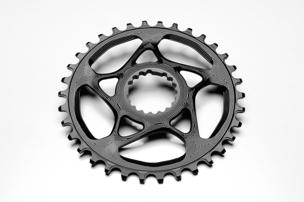 Absolute Black-Absolute Black Direct Mount Kettenblatt, Cannondale, Round, schwarz, 34 Zähne_CNBK34_