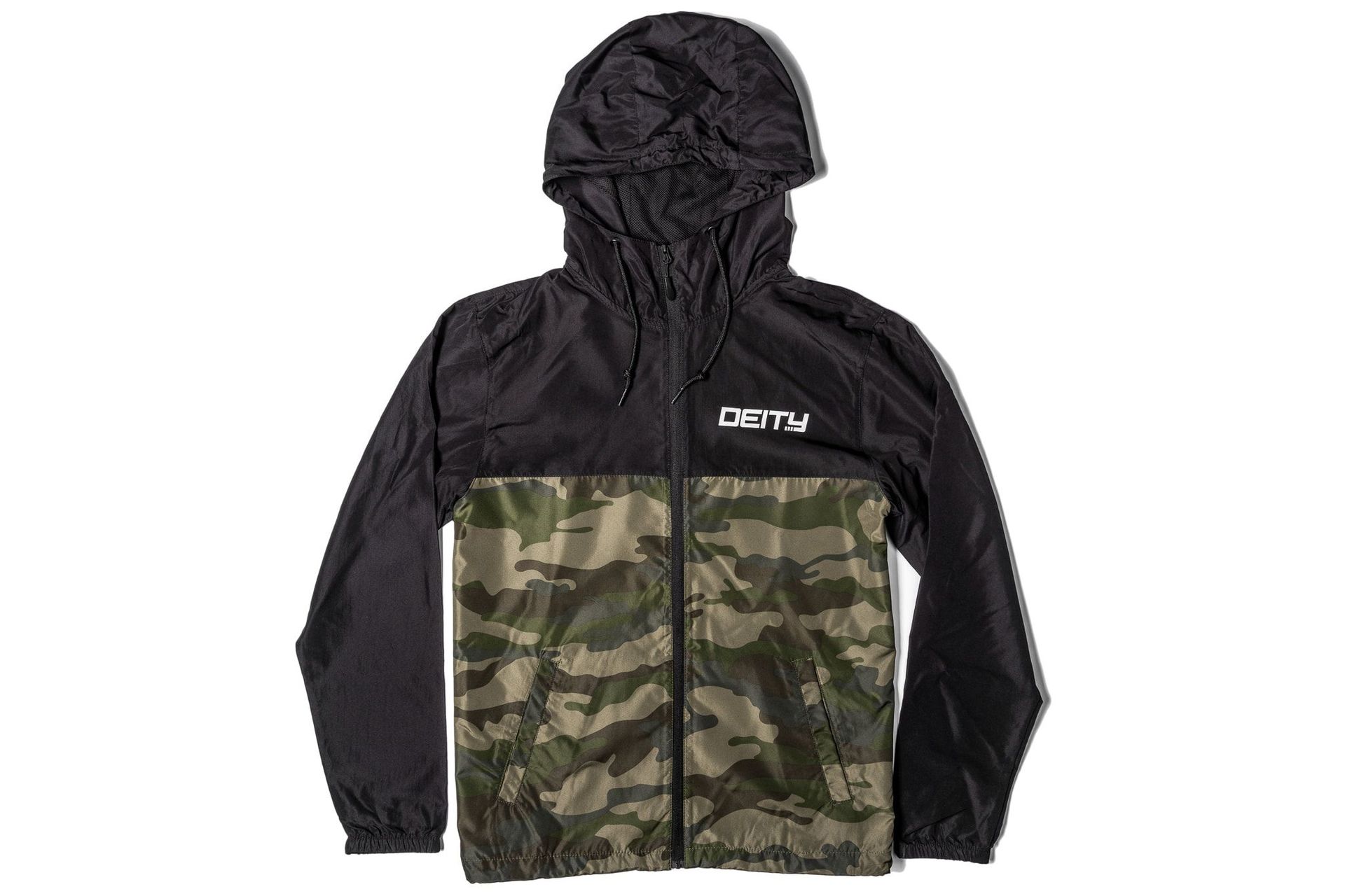 Deity Jacket Fastback Windbreaker, Camouflage