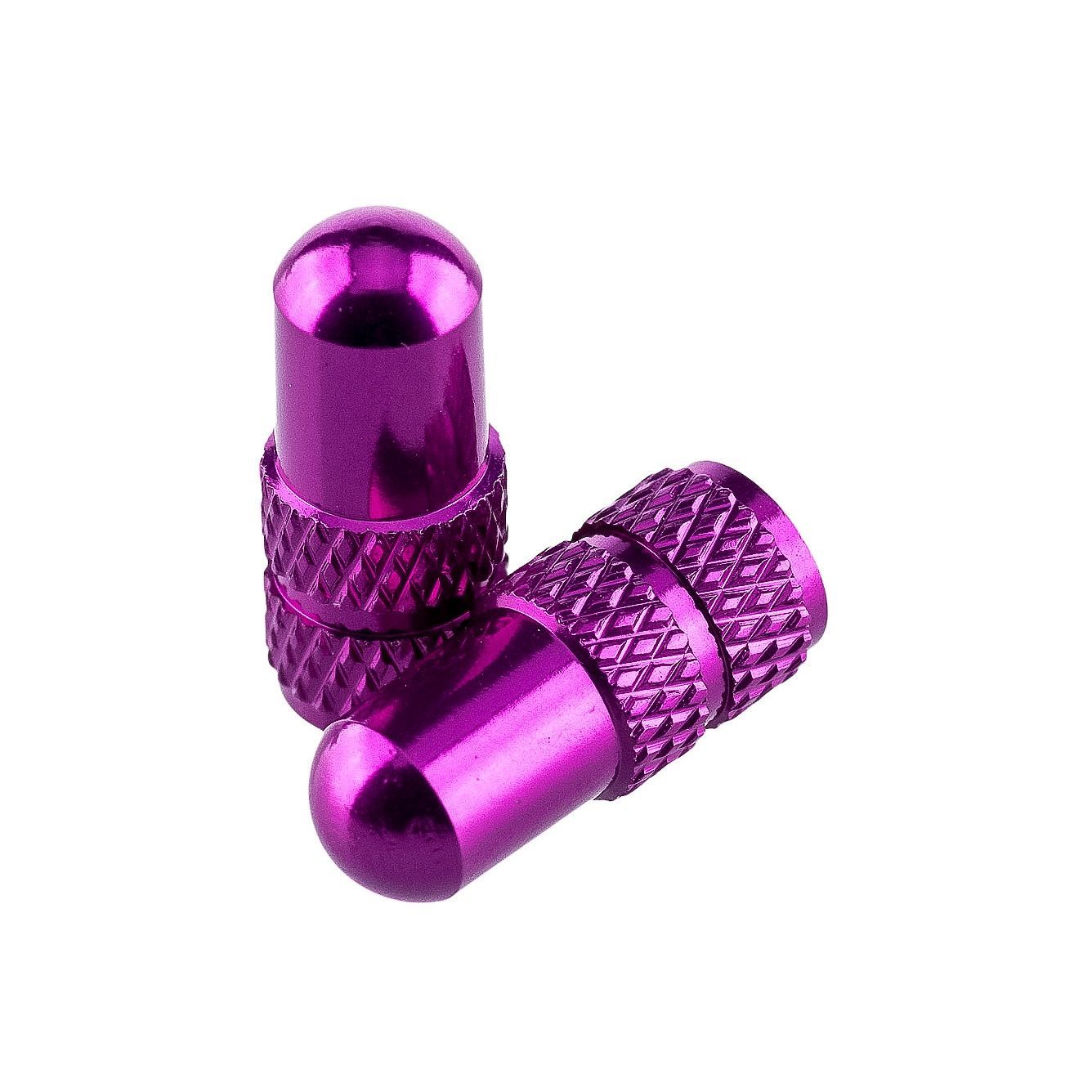 Deity Presta Ventil Kappen, Purple