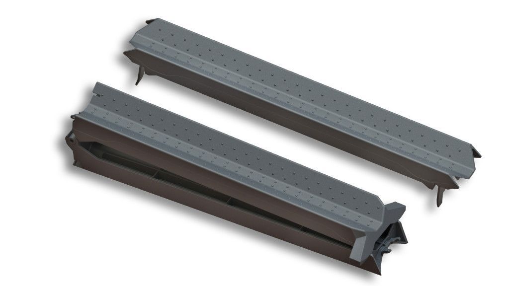 Uebler Auffahrschiene mit Überfahrschiene, faltbar, inkl. Tasche  - für i, H und F Serie