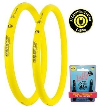 Pepi´s Tire Noodle, SUPER ROKKLINE - 2 Stk. inkl. 47mm Alu Ventilen, L, 27,5"