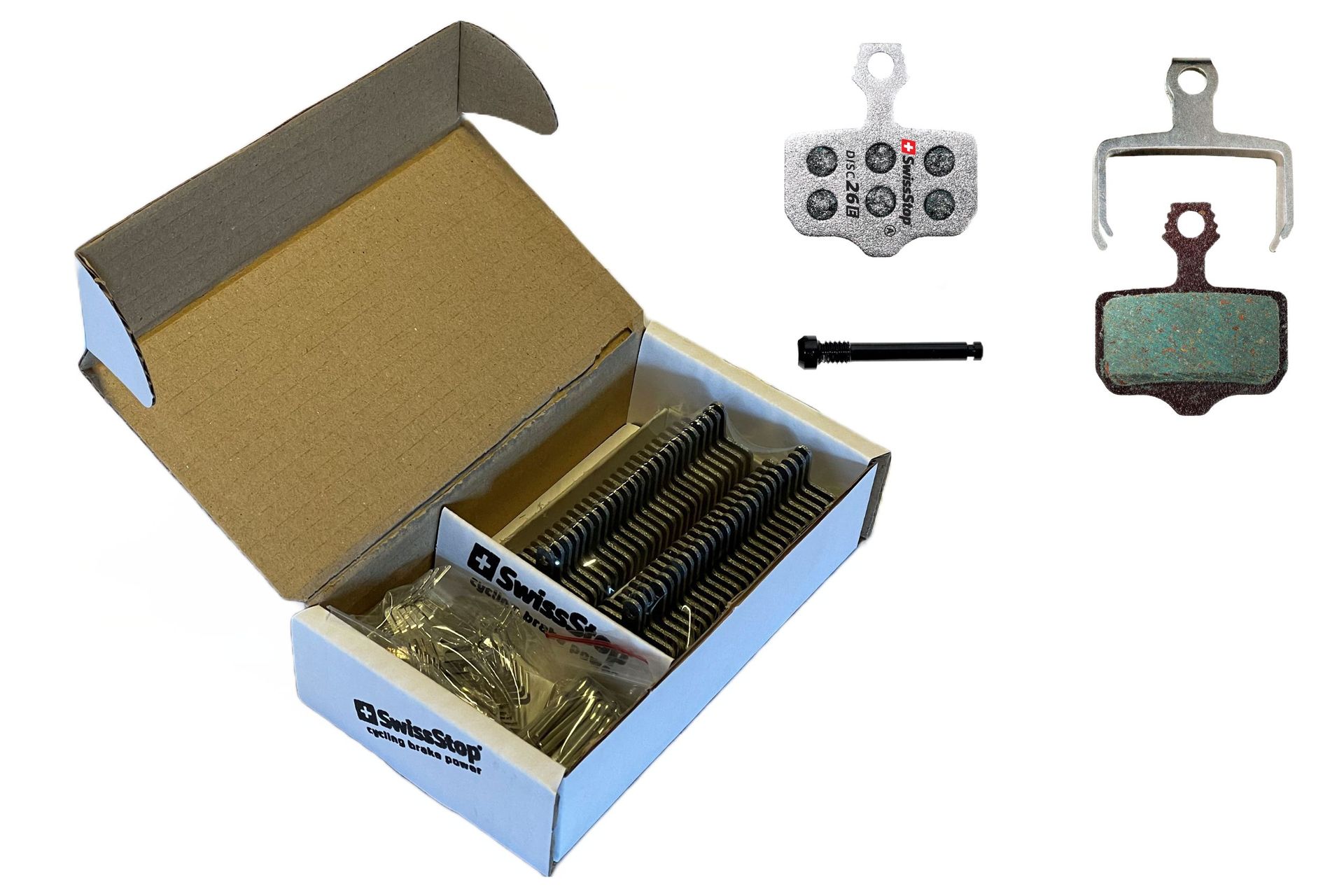SwissStop Bremsbeläge Disc 26 E (SRAM, Avid), Werkstattverpackung, 25 Paar