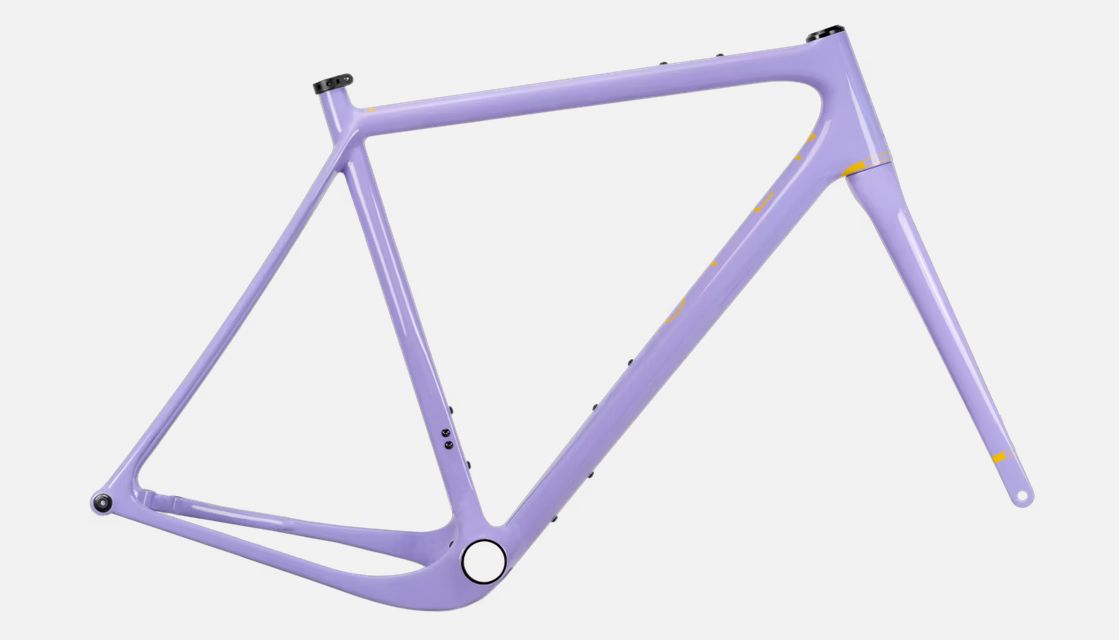 OPEN Rahmen U.P.FLATMOUNT inkl. Open Gabel, S, lavendel