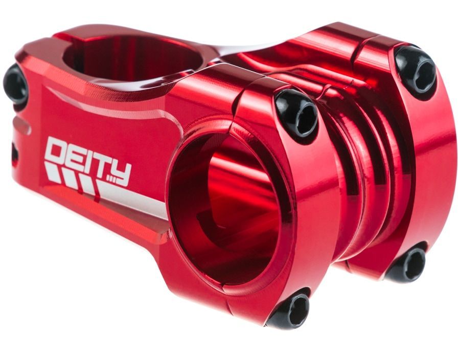 Deity Vorbau, Copperhead, 31.8mm, Länge 50mm, Red