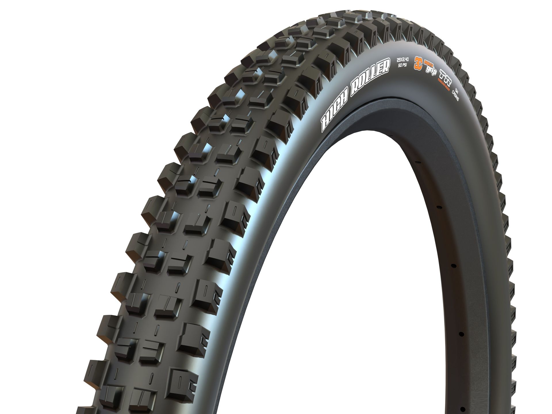 Maxxis-Maxxis Reifen MTB HighRoller III 29er, 2.40 (WT), 3C MaxxGrip, DD + TR_1019_