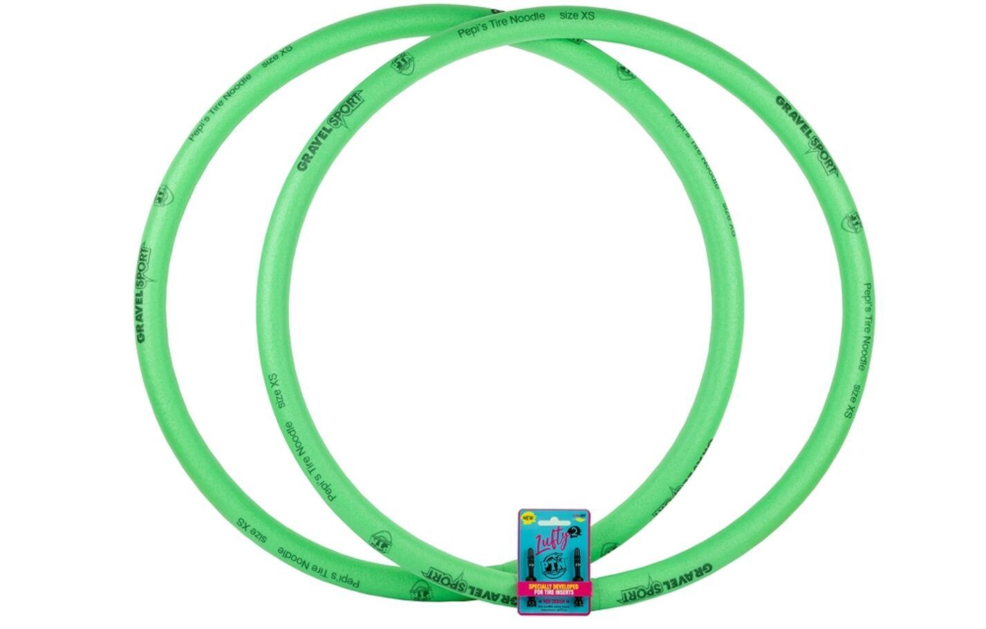 PTN Pepi´s Tire Noodle-Pepi´s Tire Noodle, Gravel Sport - 2 Stk. inkl. Lufty Ventilen_PTN-GRAVEL_