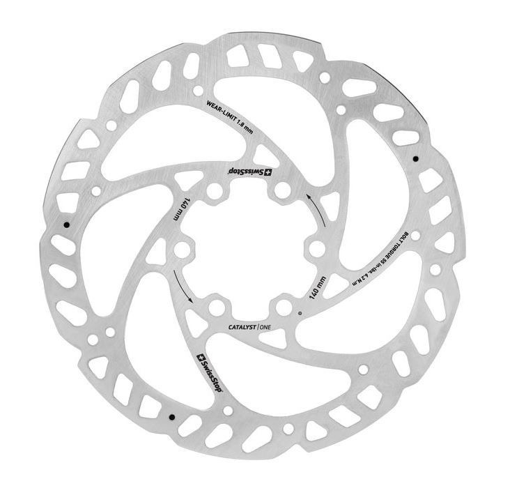 SwissStop Scheibenbremse Catalyst ONE, 6 Loch, 140mm