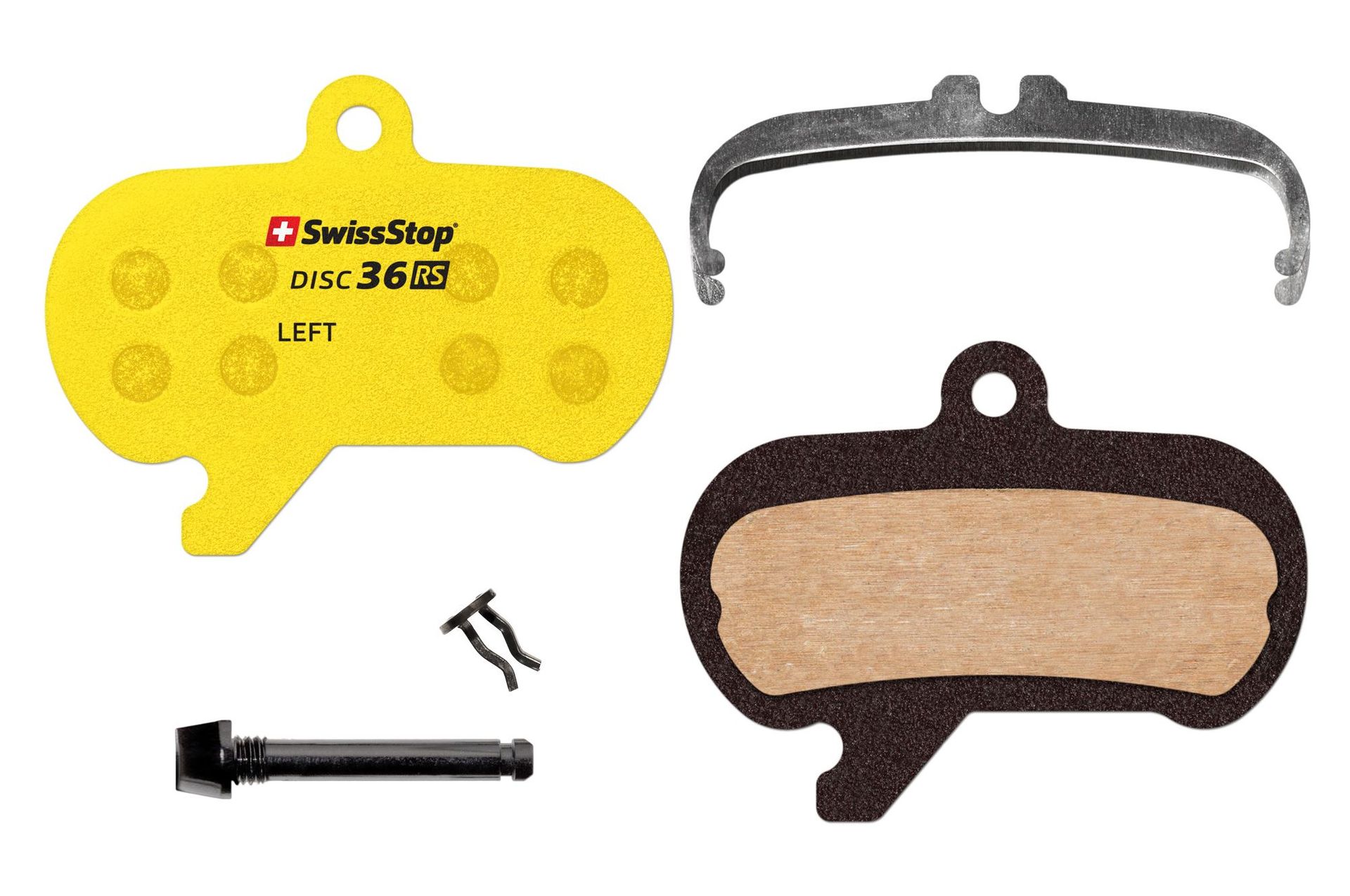 SwissStop Bremsbeläge Disc 36 RS (SRAM, Maven), Disc RS (2 Stk.)