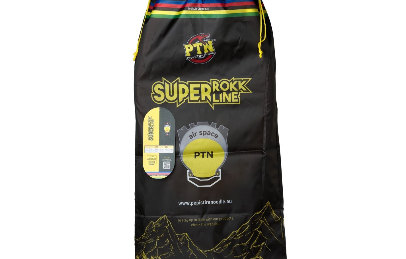 PTN Pepi´s Tire Noodle-Pepi´s Tire Noodle, SUPER ROKKLINE - 2 Stk. inkl. Alu Ventilen,_PTN-SUPER-ROK-_