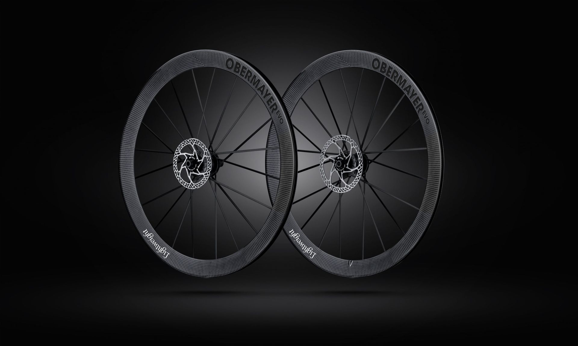 Lightweight-Lightweight Laufradsatz Obermayer Clincher Disc EVO, Tubeless_OU24D_