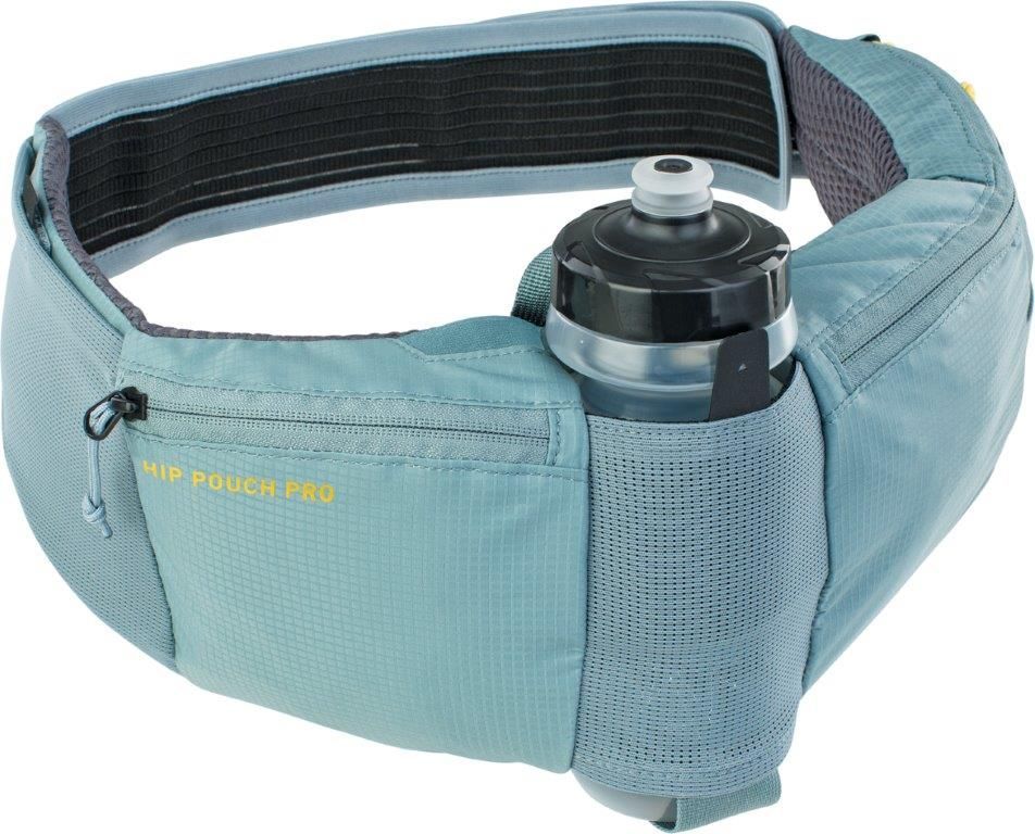 Evoc-EVOC Hip Pouch Pro 1,5L + Drink Bottle 0,55L, steel_102510131_