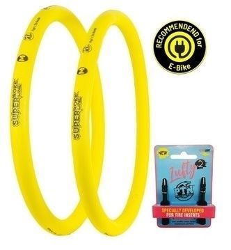Pepi´s Tire Noodle, SUPER ROKKLINE - 2 Stk. inkl. 47mm Alu Ventilen, M,  - 27,5"/29" Mulet