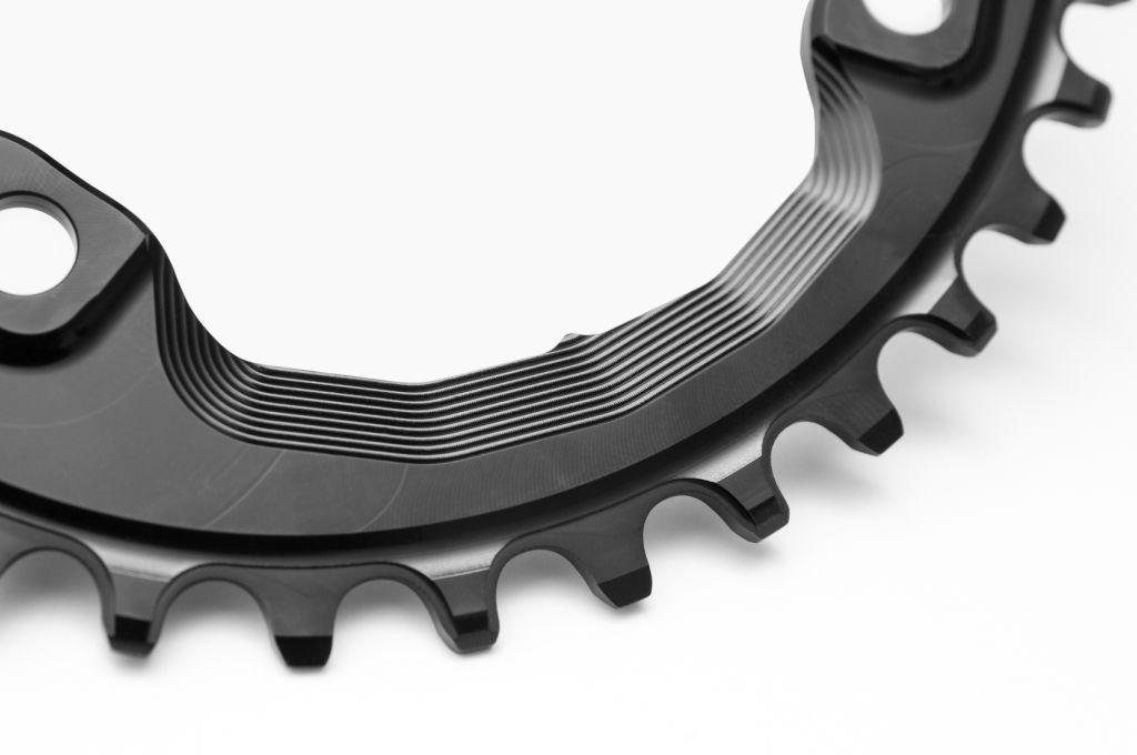 Absolute Black-Absolute Black XT M8000 Kettenblatt, oval, schwarz, 32 Zähne, für HG 12spd_OVXT8000SH32BK_