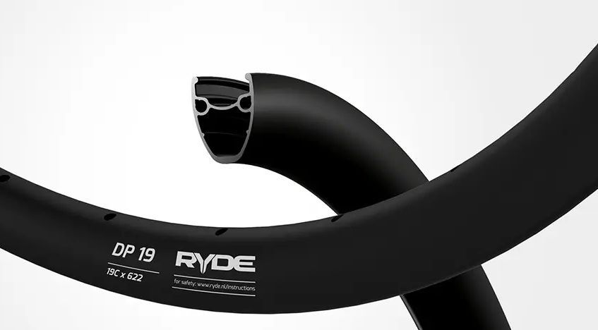 Ryde Felge, DP19, 700C, schwarz, 32 Loch