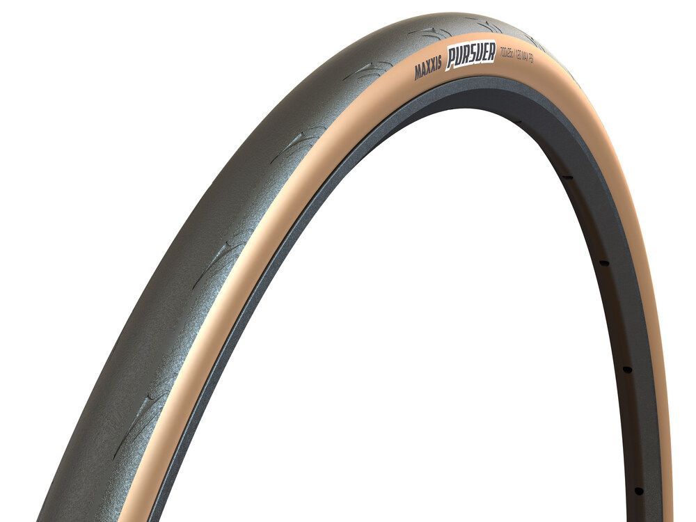 Maxxis Reifen RR Pursuer 700, 25C, Silica, Tanwall