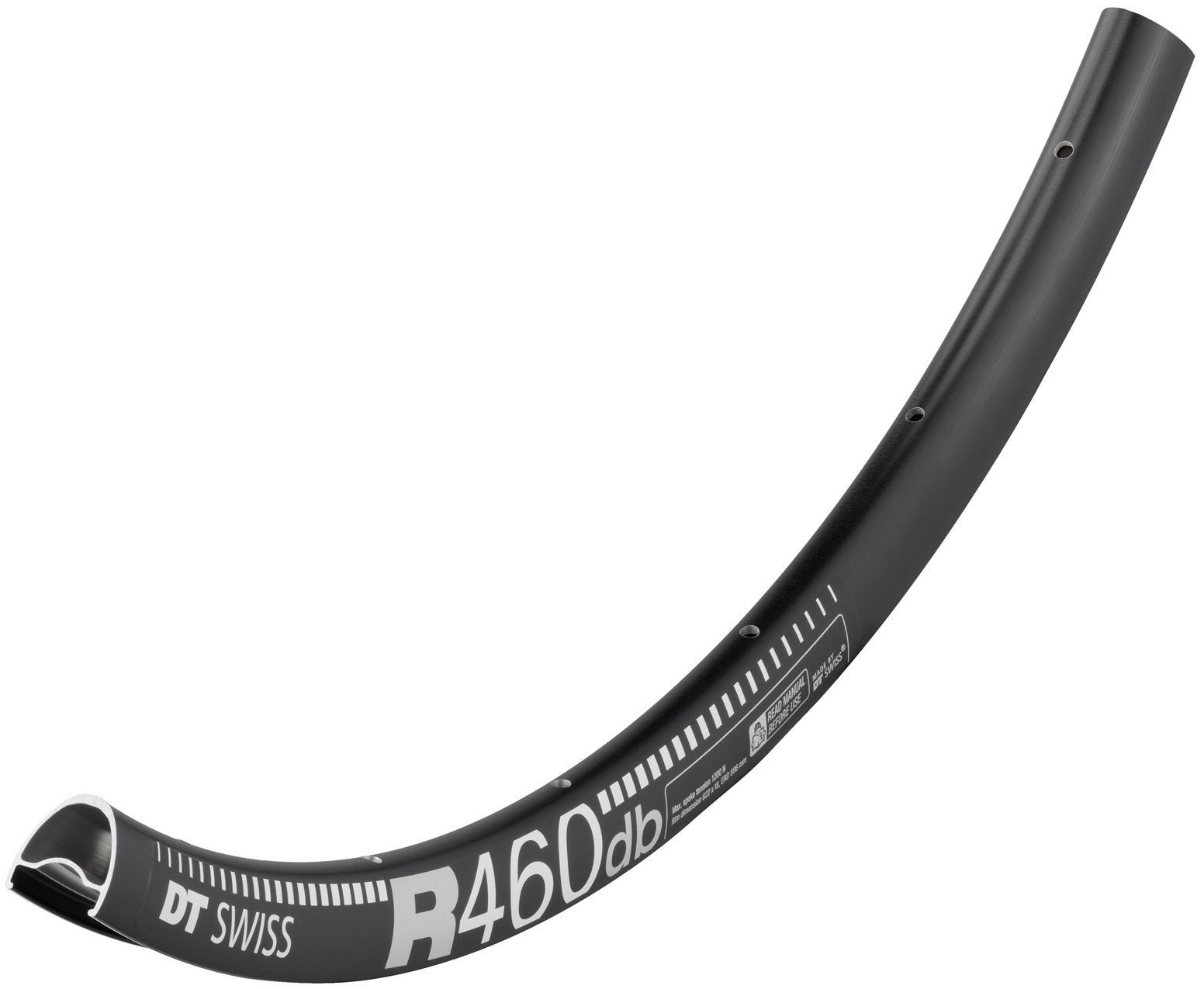 DT Swiss-DT Swiss Felge, R 460 disc 700c, schwarz, 24 Loch_RTR046DPN24S011340_