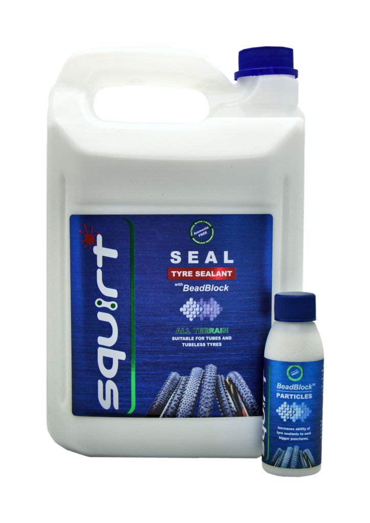 Squirt Lube Squirt Seal - Beadblock, Tubeless Milch, 5L