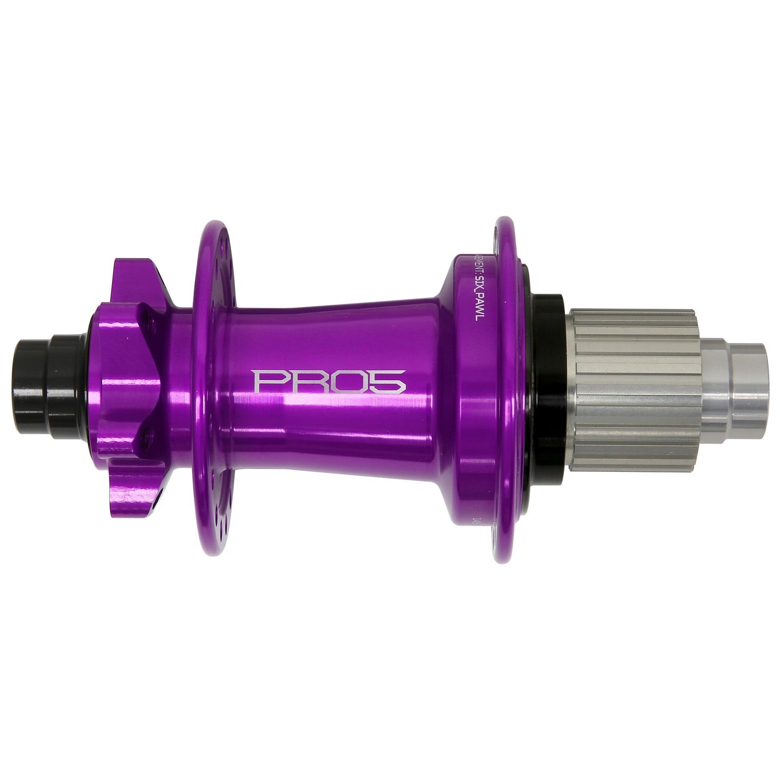 Hope HR-Nabe Pro 5, 6 Loch, 32 Loch, purple, 148/12mm Boost,  - Shimano MicroSpline