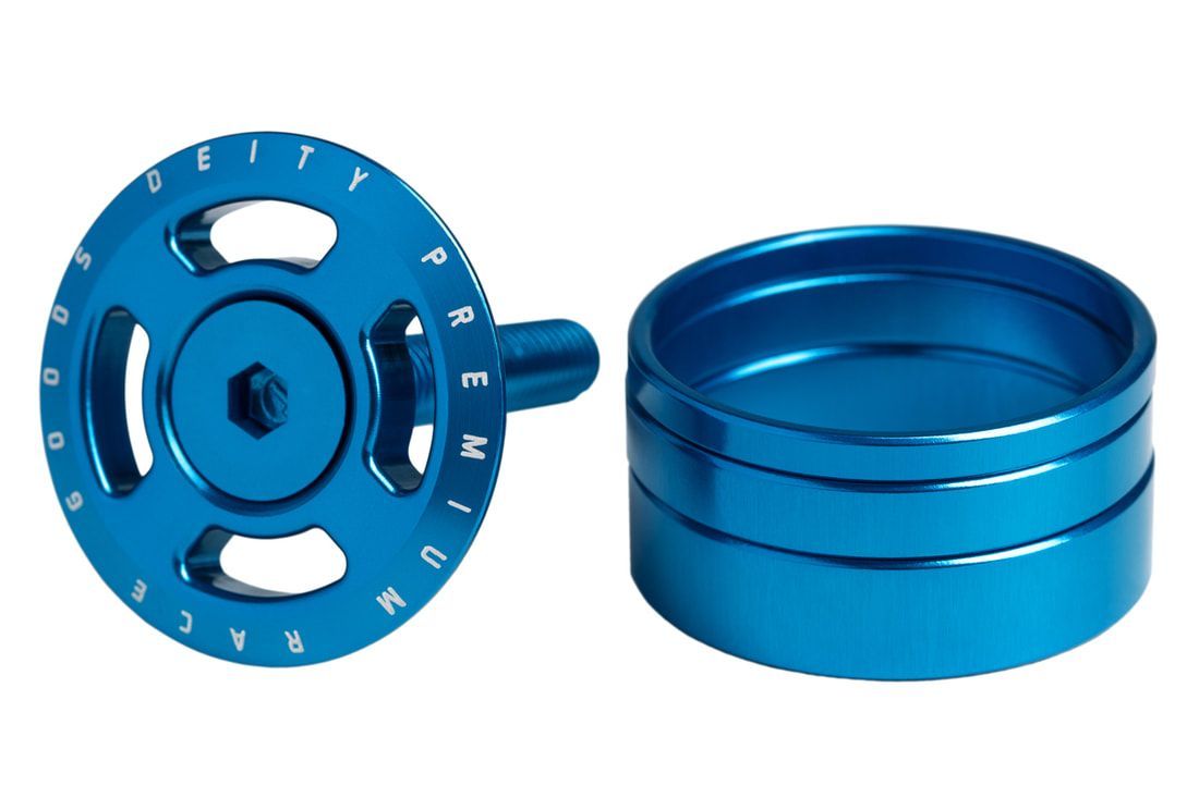 Deity Crosshair Headset Kappen, Blue