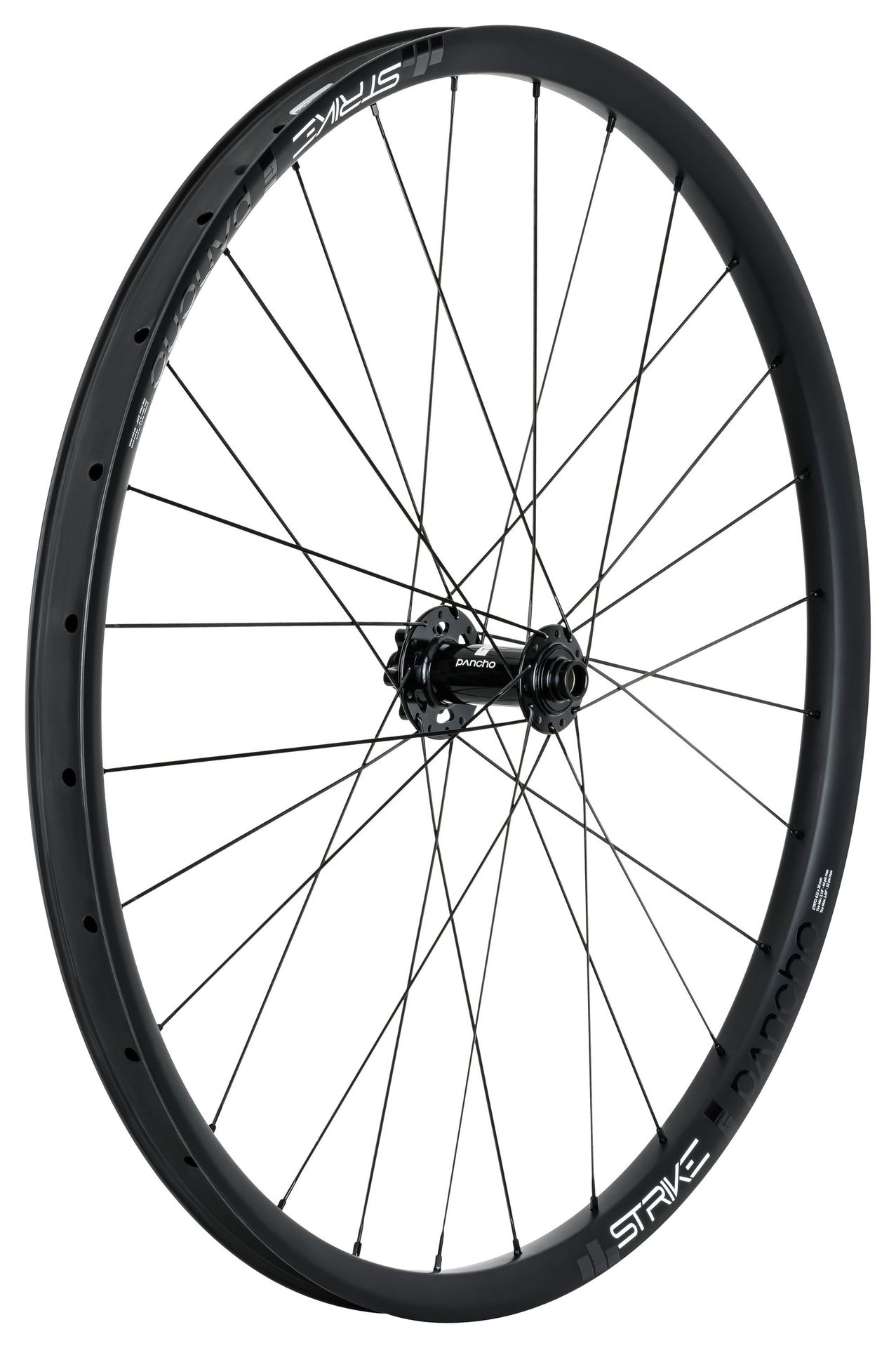 Panchowheels Vorderrad Strike 27.5" / Pancho Nabe 6 Loch, 100/15mm