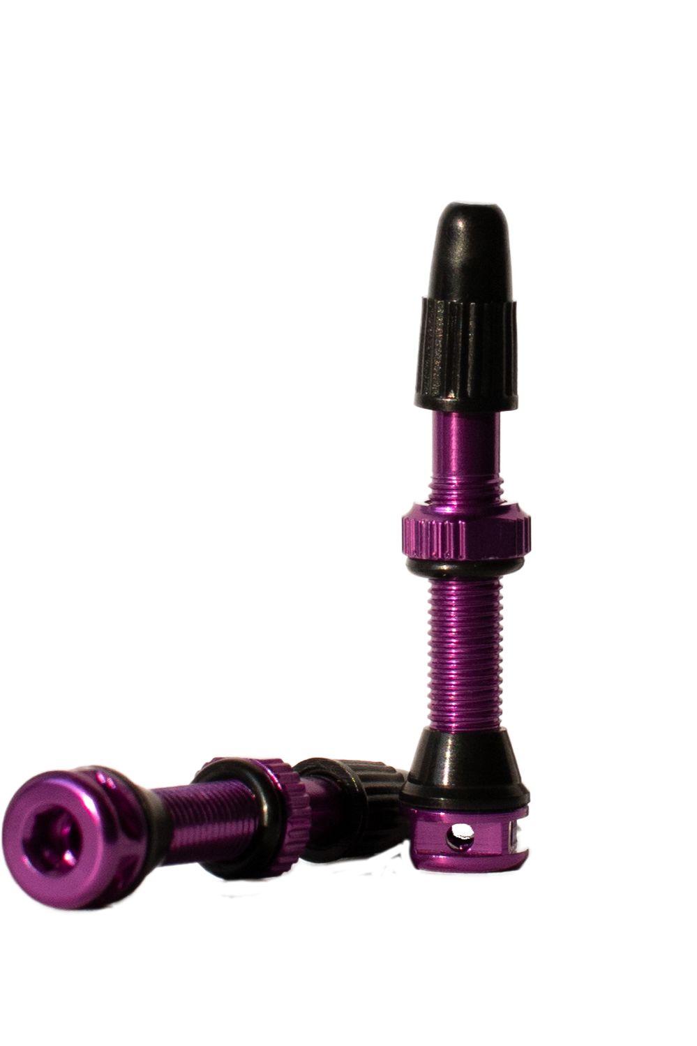 Panchowheels-Panchowheels MTB Tubeless Ventil, Aluminium, 36mm, purple_PW-V-l_