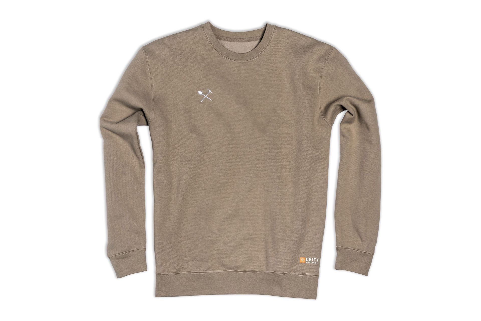 Deity-Deity Crewneck Sweater, cement_13-TBLTP_