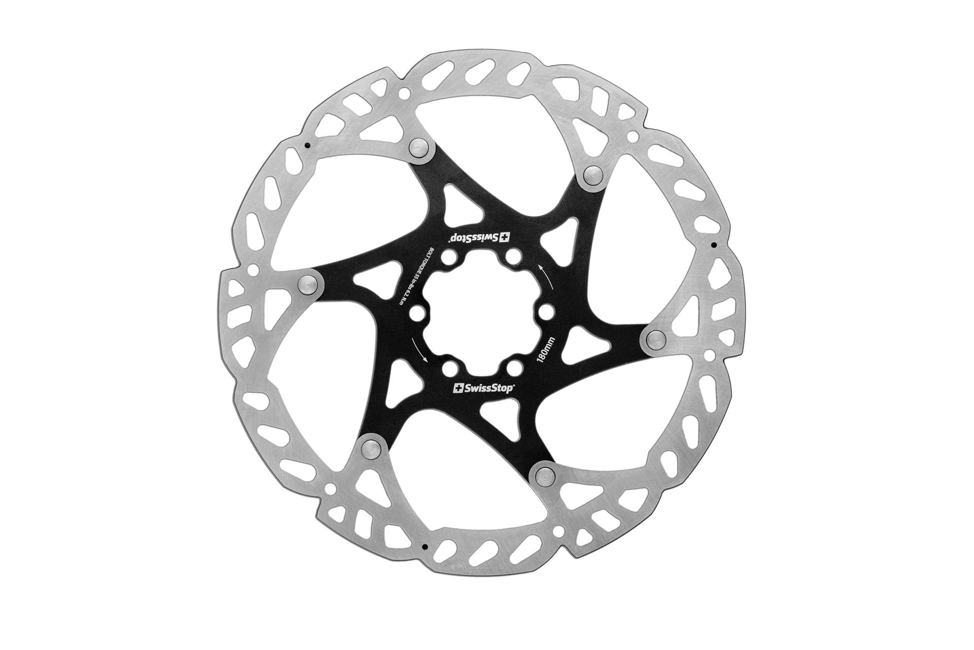 SwissStop Scheibenbremse Catalyst PRO, 6 Loch, 180mm