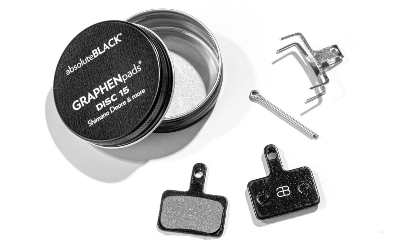 Absolute Black GRAPHENpads Disc Brake Pads 15, Shimano Deore