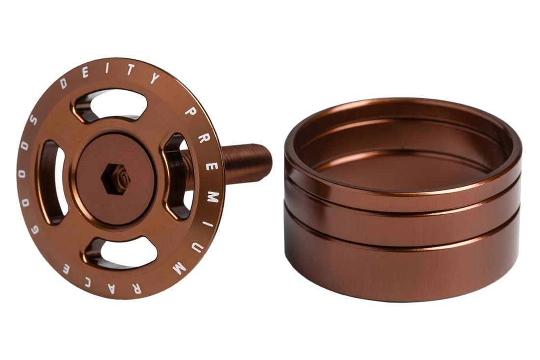 Deity Crosshair Headset Kappen, Bronze