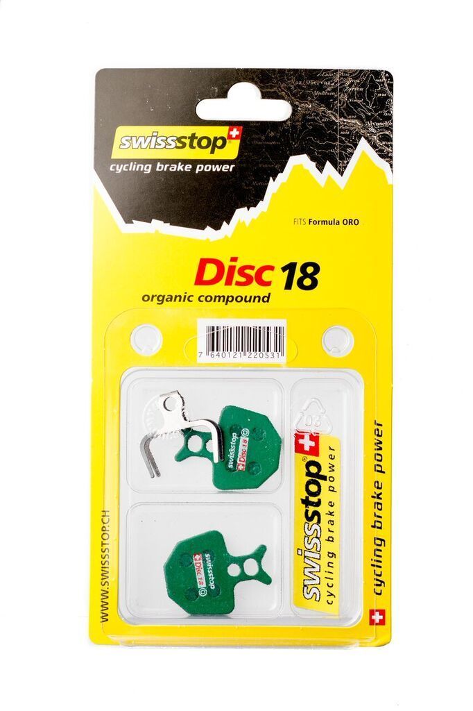 SwissStop Bremsbeläge Disc 18 (Formula), Organic (2 Stk.)