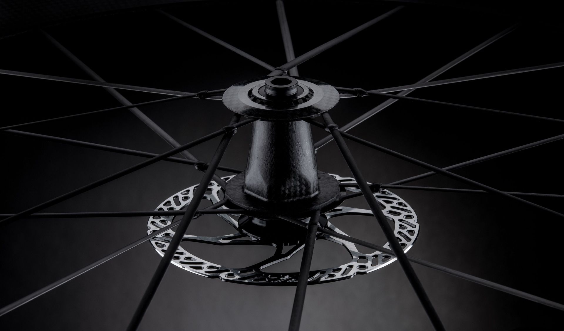 Lightweight-Lightweight Laufradsatz Obermayer Clincher Disc EVO, Tubeless, schwarz Edition_OU24D-SCHWARZED_