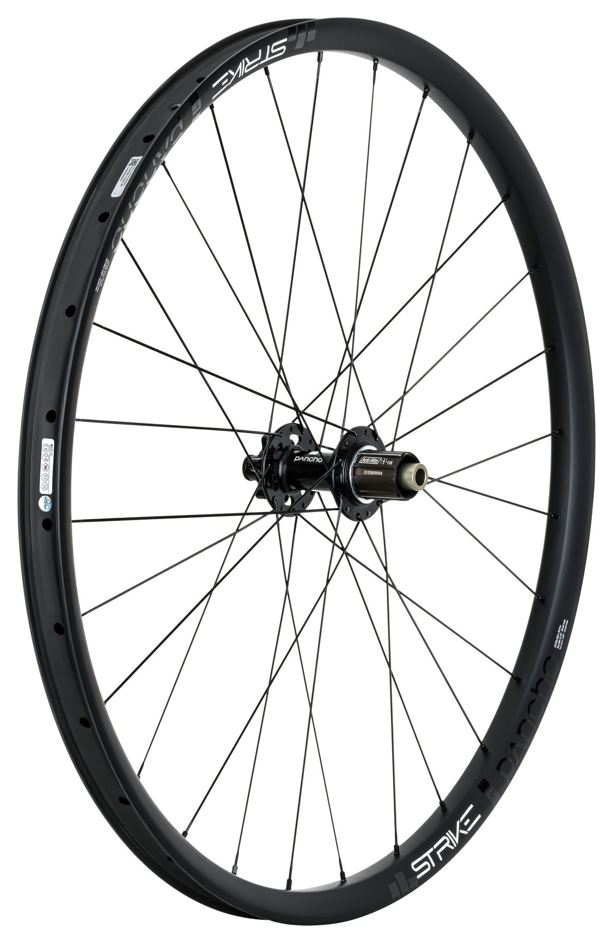 Panchowheels Hinterrad Strike 27.5" / Pancho Nabe 6 Loch, 142/12mm, - Shimano 9/10/11-fach