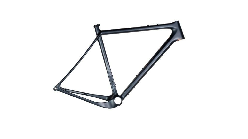 OPEN Rahmen U.P.FLATMOUNT inkl. Open Gabel, L, graphit grau