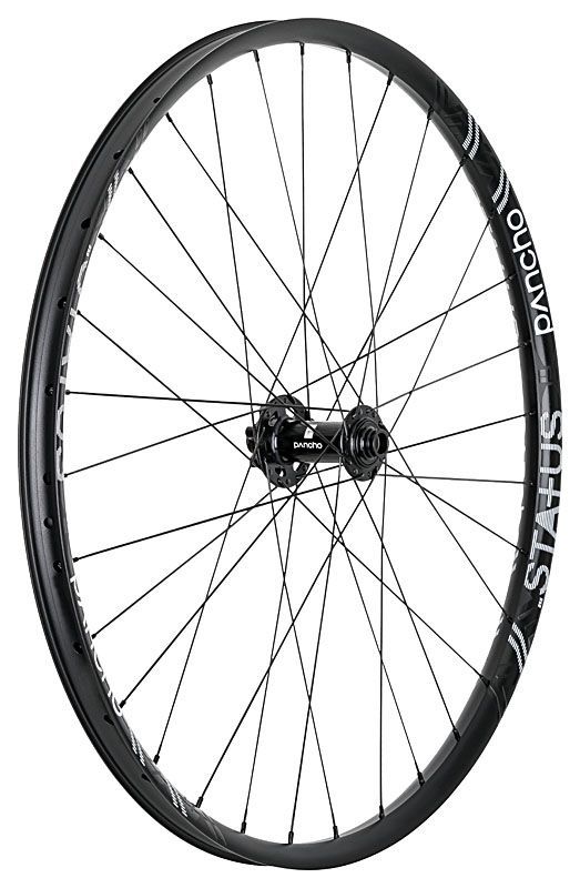Panchowheels Vorderrad Status 27.5" / Pancho Nabe 6 Loch, 100/15mm
