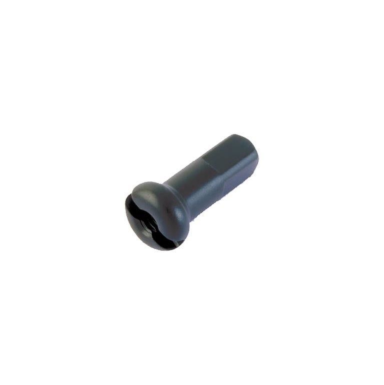 DT Swiss-DT Swiss Nippel, Messing, schwarz, 2.0/12mm, 1 Stk._Nippel Me sw_