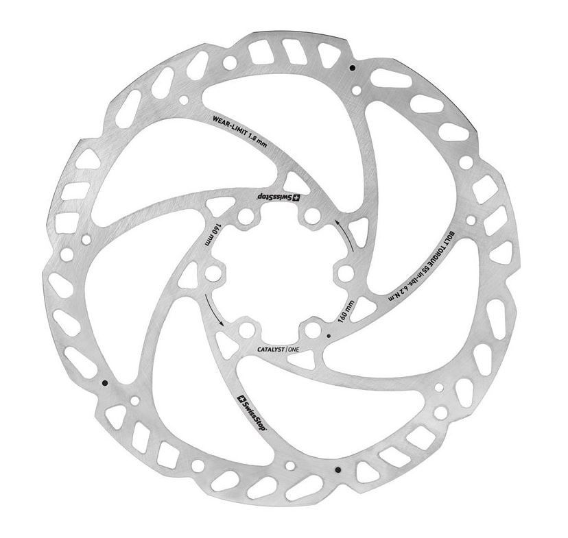 SwissStop Scheibenbremse Catalyst ONE, 6 Loch, 160mm