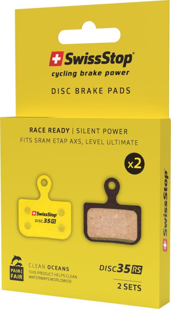 SwissStop Bremsbeläge Disc 35 RS (SRAM), Disc RS (4 Stk.) Pair & Fair