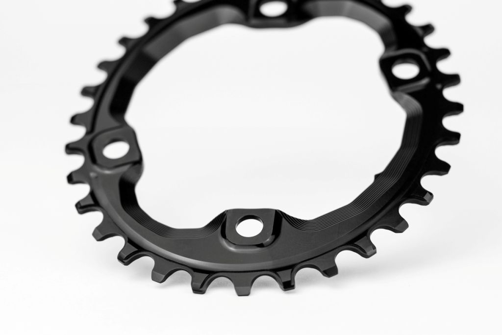 Absolute Black-Absolute Black XT M8000 Kettenblatt, oval, schwarz, 32 Zähne, für HG 12spd_OVXT8000SH32BK_